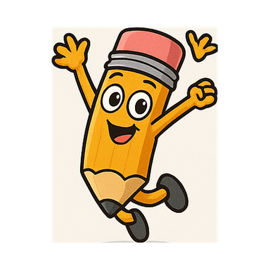 WriFe mascot celebrating